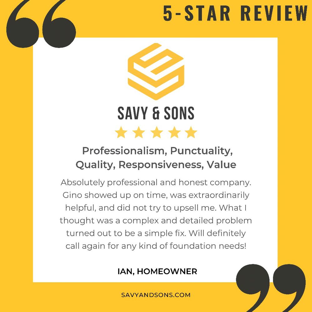 Slide of Savy & Sons