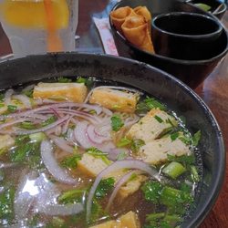 Hunan Wok - Pho with fried tofu. I enjoyed it.