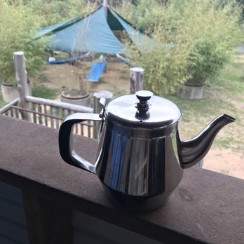 Honeysuckle Tea House - Outdoor covered hammocks - Coffee & Tea Near Me - Chapel Hill, North Carolina