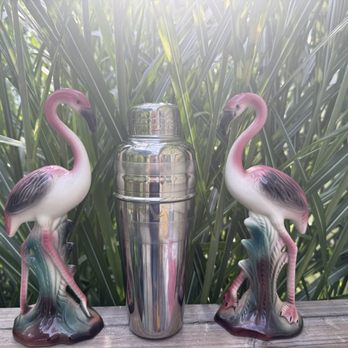 Gathered Goods - Mcm flamingo couple - Home Decor Near Me - Muskegon, Michigan Gathered Goods - Mcm flamingo couple - Home Decor Near Me - Muskegon, Michigan