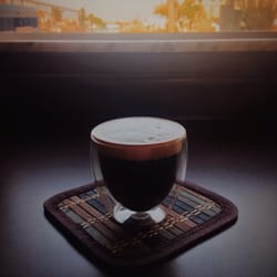 Gypsy Souls Coffeehouse - The view out back at sunset.