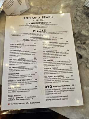 Menu photo 1 Son of a Peach Burlington, ON Menu photo 1 Son of a Peach Burlington, ON