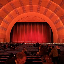 Christmas Spectacular Starring the Radio City Rockettes - The theater