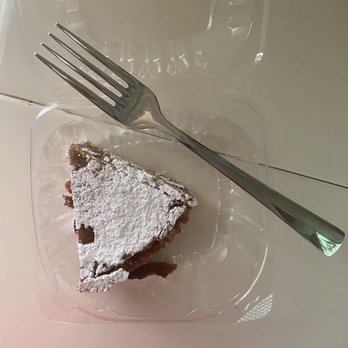 Fireman Derek’s Bake Shop - Tiny teeny weeny itsy baby slice of Crack pie, Aka salted caramel pie. Basically $2 per bite. Way overpriced. - Desserts Near Me - Miami, Florida Fireman Derek’s Bake Shop - Tiny teeny weeny itsy baby slice of Crack pie, Aka salted caramel pie. Basically $2 per bite. Way overpriced. - Desserts Near Me - Miami, Florida