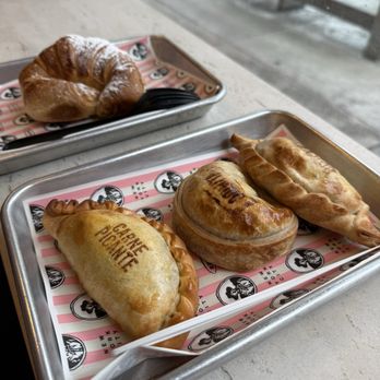 Criollas Hell's Kitchen - Carne picante, brisket, corn empanadas and Dulce de leche croissant - Empanadas Near Me - New York, New York