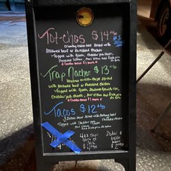 Daddyo's Portable Patio - Menu