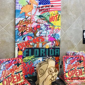 Buc-ee’s - Buc-ee's is artsy! They post art in the restrooms with price tags. - Gas Stations Near Me - Saint Augustine, Florida