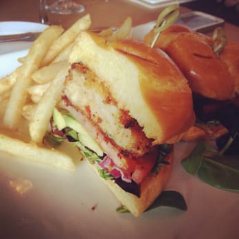 Thyme - Crab cake sandwich - New American Near Me - Roslyn, New York Thyme - Crab cake sandwich - New American Near Me - Roslyn, New York