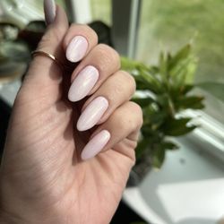 Paradise Nails & Spa - 2 coats funny bunny, 1 coat reocurrin' gleam