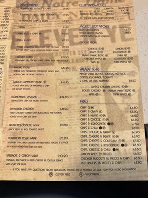 Menu photo 3 Capone's Douglas, IOM