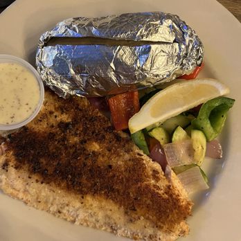 Dewey's Restaurant and Bar - Pecan crusted trout - Sandwiches Near Me - Moab, Utah Dewey's Restaurant and Bar - Pecan crusted trout - Sandwiches Near Me - Moab, Utah