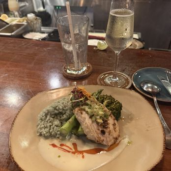 Huggo's Restaurant - GF! swordfish (catch of the day) prepared "kahakai style" - Seafood Near Me - Kailua-Kona, Hawaii