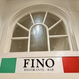 Fino entrance sign Fino entrance sign