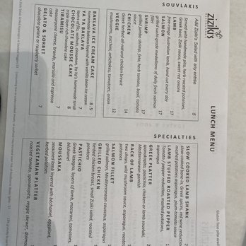 Ziziki's - Greek Near Me - Dallas, Texas