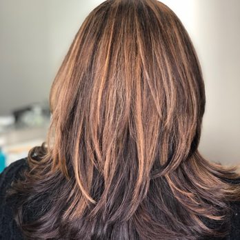 Hair Design by Amanda - All over color with foils - Hair Stylists Near Me - Milford, New Hampshire Hair Design by Amanda - All over color with foils - Hair Stylists Near Me - Milford, New Hampshire