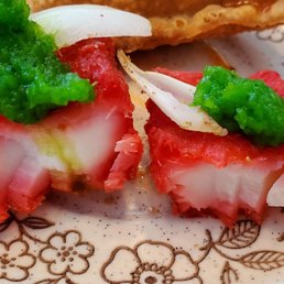 Fish Pakora up-close
