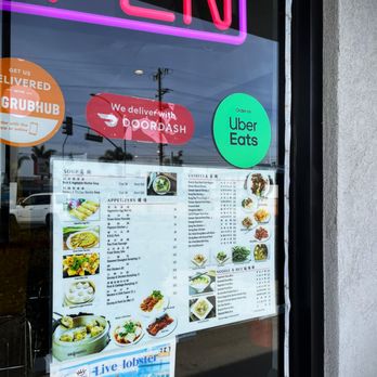 Canaan Cafe - Outside Window Menu - Taiwanese Near Me - Lomita, California