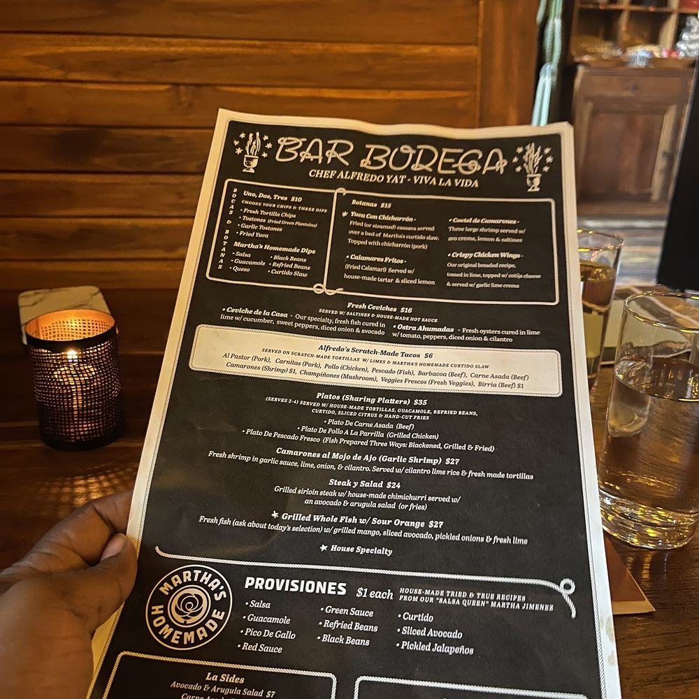 La Bodega - a person holding a menu - Mexican Near Me - Easton, Maryland La Bodega - a person holding a menu - Mexican Near Me - Easton, Maryland