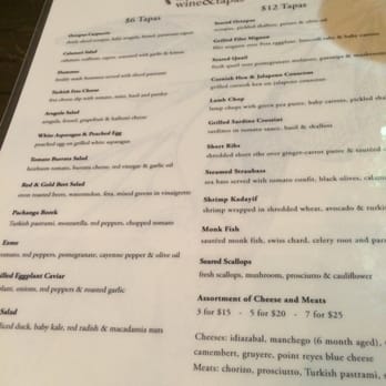 Selda Mediterranean - Look at the ingredients for the Calamari Salad... (pepper, where are you??)and look the actual tapa... - Bars Near Me - Dallas, Texas Selda Mediterranean - Look at the ingredients for the Calamari Salad... (pepper, where are you??)and look the actual tapa... - Bars Near Me - Dallas, Texas