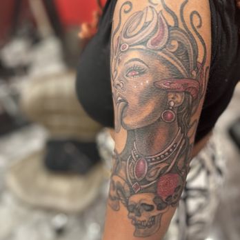 Clean And Sharp Tattoos - Custom Medusa Tattoo - Tattoo Near Me - Atlanta, Georgia Clean And Sharp Tattoos - Custom Medusa Tattoo - Tattoo Near Me - Atlanta, Georgia