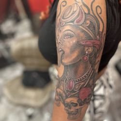 Clean And Sharp Tattoos - Custom Medusa Tattoo