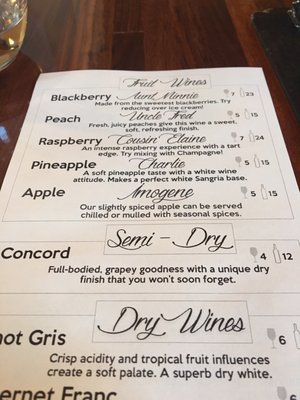 Menu photo 4 Belgian Horse Winery Middletown, IN