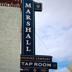 Marshall Brewing Company - Outdoor signage