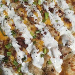 Chicken Bacon Ranch Pizza