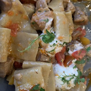 Quiora - Pork pappardelle & ricotta - Italian Near Me - Honolulu, Hawaii Quiora - Pork pappardelle & ricotta - Italian Near Me - Honolulu, Hawaii
