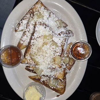 U Crave - Pina colada French toast - Burgers Near Me - San Fernando, California U Crave - Pina colada French toast - Burgers Near Me - San Fernando, California
