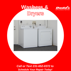 Dadd's Appliance Repair - Call us for your next washer or dryer repair!