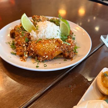Dope Asian Street Fare - Wings with the Dope sauce. - Pan Asian Near Me - Cincinnati, Ohio