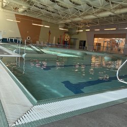Woodland Aquatic Center - Ah, the leisure pool.