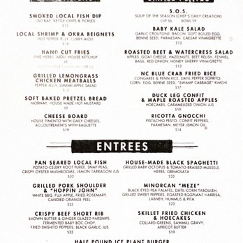 The Ice Plant - Menu - Cocktail Bars Near Me - St. Augustine, Florida