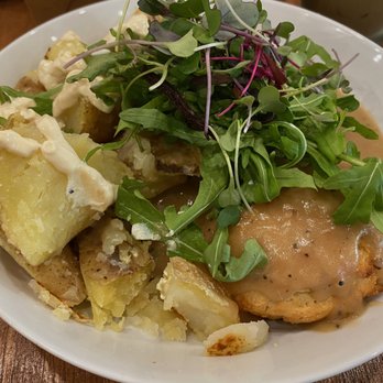 Knead - Rosemary Biscuits N Gravy. Comes with smashed potatoes. - Donuts Near Me - Albuquerque, New Mexico
