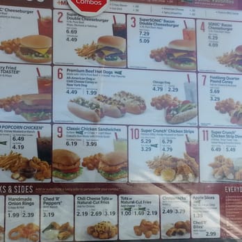Sonic Drive-In - Burgers Near Me - Wichita, Kansas