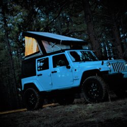 Southwest Jeep Adventures - LED lamps and a USB port in the camper offer the comforts of home.