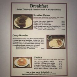 Dutch Family - Breakfast menu