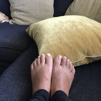 No1 Nails - Reg pedi with French polish $17 - Nail Salons Near Me - Downey, California No1 Nails - Reg pedi with French polish $17 - Nail Salons Near Me - Downey, California