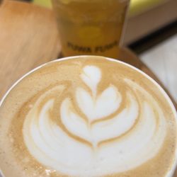 Fuwa Fuwa Dessert Cafe - Latte and yuzu sofa.