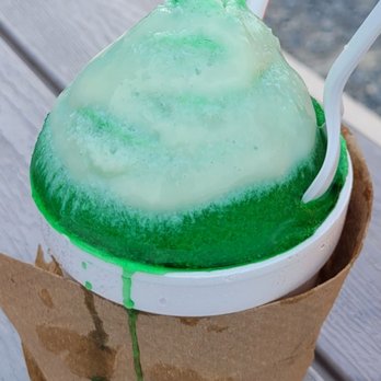 SnoMan Snoballs - a cup of ice cream - Shaved Ice Near Me - Baton Rouge, Louisiana