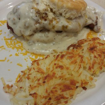 The Big Biscuit - Yard bird with hashbrowns - American Near Me - Liberty, Missouri The Big Biscuit - Yard bird with hashbrowns - American Near Me - Liberty, Missouri