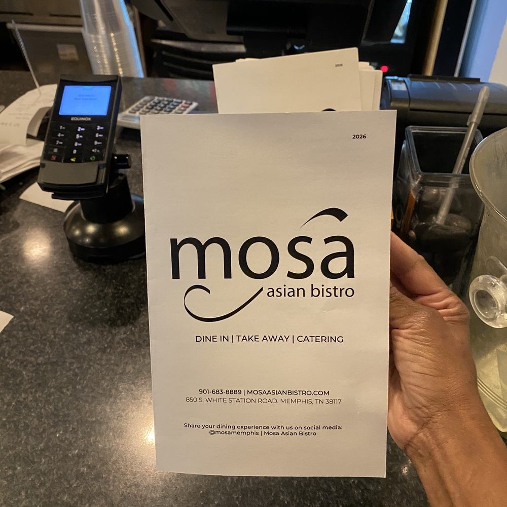 Mosa Asian Bistro - Menu - Asian Fusion Near Me - Memphis, Tennessee