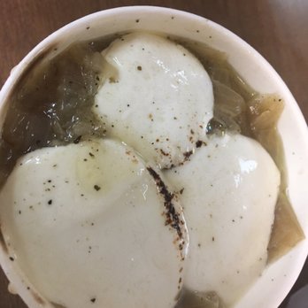Happy Chicken Bakery - French onion soup with cheese - Desserts Near Me - Chestertown, Maryland