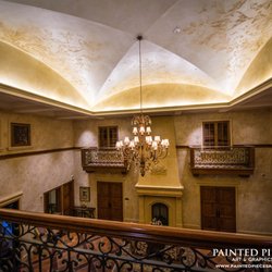 Painted Pieces Art & Graphics - Catering hall faux walls & ceiling
