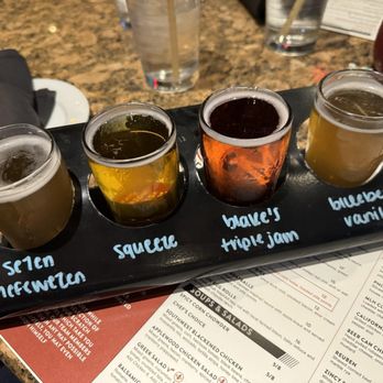 Cincinnati Lager House - Beer Flight - New American Near Me - Cincinnati, Ohio