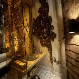 The bathroom The bathroom