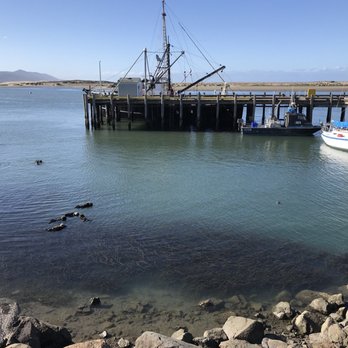 Morro Bay - View of the "T" Pier - Landmarks & Historical Buildings Near Me - Morro Bay, California