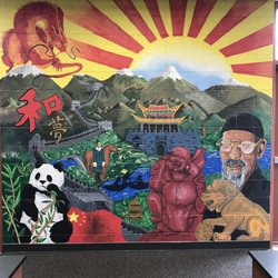 Sedona Red Rock High School - I want to rub some panda and Buddha bellies!