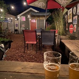 Hidden patio